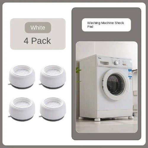 4PCS Anti-slip Washing Machine Foot Mat Slipstop Anti-Shock