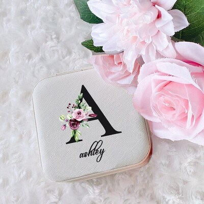 Personalized Jewellery Box Anniversary Bride Bridesmaid