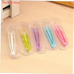 Box Stick Color Suction and Tweezers Case Lens Contact Set