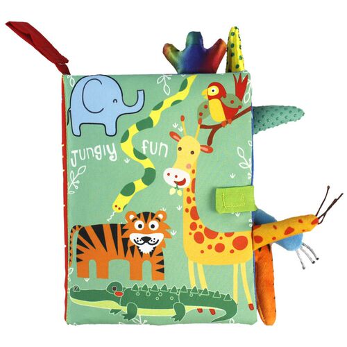 Baby Rattles Mobiles Toy Soft Animal Cloth Book Newborn Stro