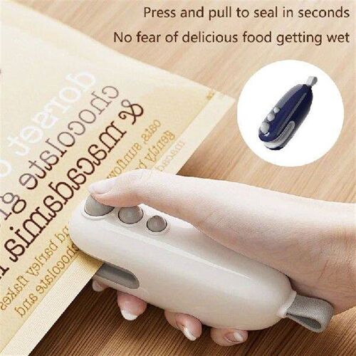 Sealing Machine Rechargable 2 In 1 Bag Mini Heat Sealer