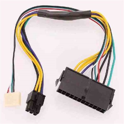 Modular Power Supply Cable ATX 24Pin 24 Pin Female to 6Pin