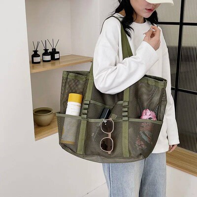 Large Capacity  Beach bag Veratile Commuting Shopping Should