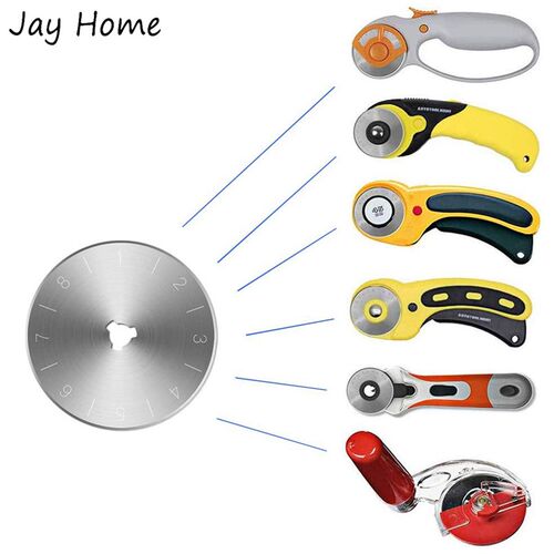 10/5PCS 45mm Rotary Cutter Blade Round Quilting Blades Rotar
