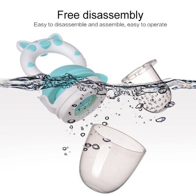 Baby Feeder Kids boy girl Fruit Nipples Feeding Silicone Fre