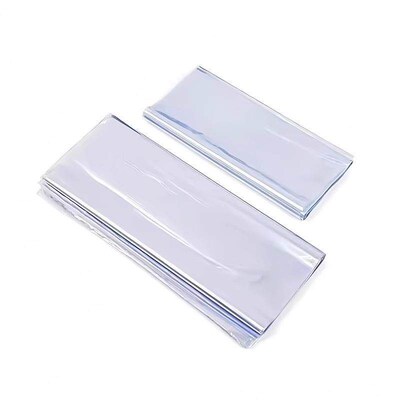 Heat Shrink Wrap Book Protection Sleeve, Transparent Dust-Pr