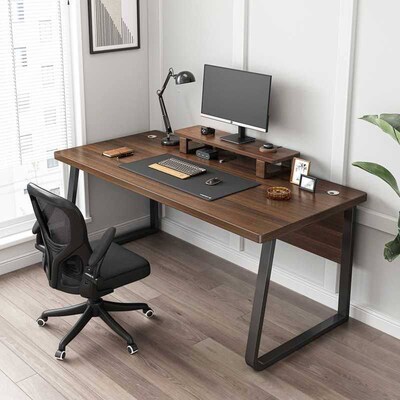 Simple Modern Simple Office Desk and Chair Combination Staff