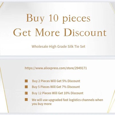 7.5 cm Great Quality Birthday Gift Tie Hanky Cufflink Set Ne