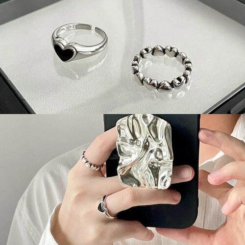 Index Finger Ring Fashion Personality Joker Set Ring