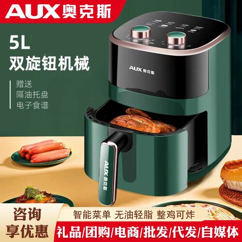 Household Multi-functional 5-liter Large Capacity  Fryer Wit