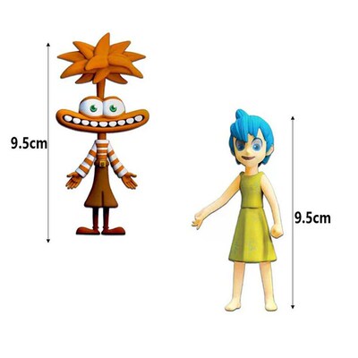 6pcs/set  Inside Out Kids Toy Figure Sadness Joy Anger Actio