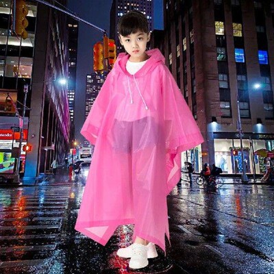 Creative EVA Kids Raincoat Full Body Thickening Rain Coat