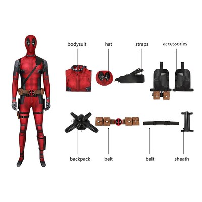 Daredevil Deadpool Cosplay Costume Matt Murdock Superhero Da