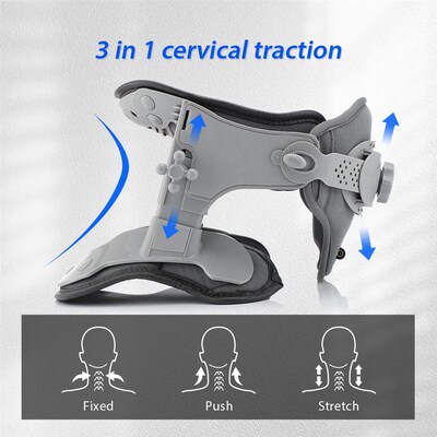 Heating Neck Stretcher for Pain Relief Cervical Traction Dev