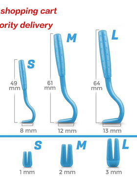 3pcs Tick Remover Tweezer Flea Remover Hook Tick Pull Pet Ca