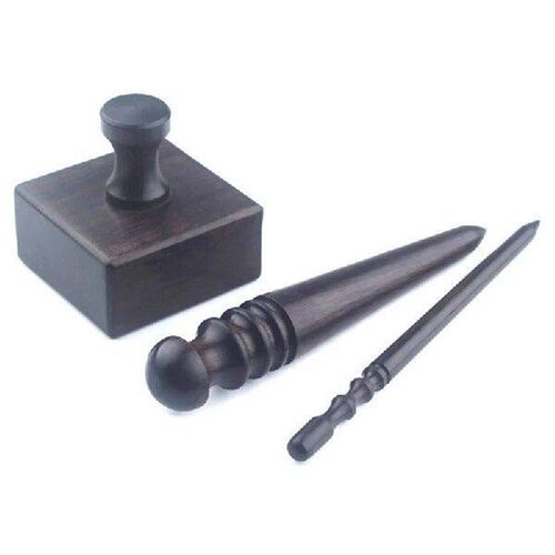 Leather Edge Burnisher Black Wood Edge Slicker Leather