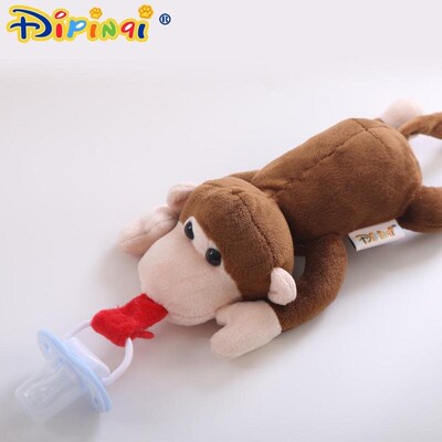 Newborn Baby Pacfer Slcone Cute Cartoon Anmals S Pa