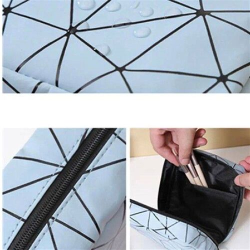Portable Rhombus Pattern Multifunction Pad Pouch Bags
