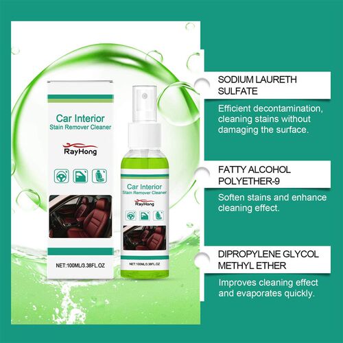 Rayhong Car Interior Cleaning Spray - Cleans, Maintains, Sta