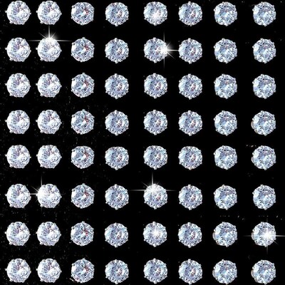 12/15 Pairs 2024 New Fashion Leisure Shine Zircon Earnail Se