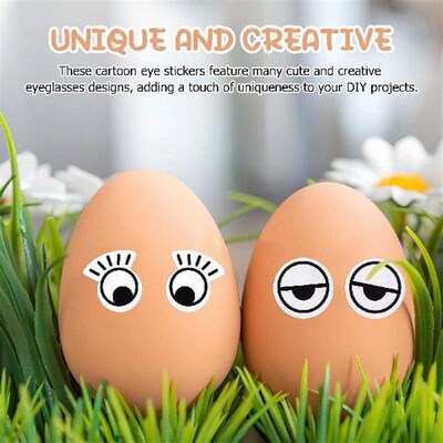 Eye Patch Decoration Self Adhesive Stickers Adorable Eyes