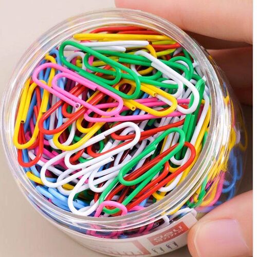 Colorful Bookmarks and Creative Cute Paper Clips, U-shaped C