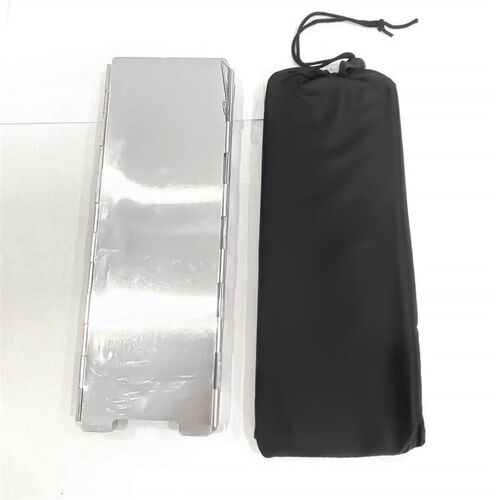 9pcs Cooking Wind Shield Foldable Outdoor Stove Wind Shield
