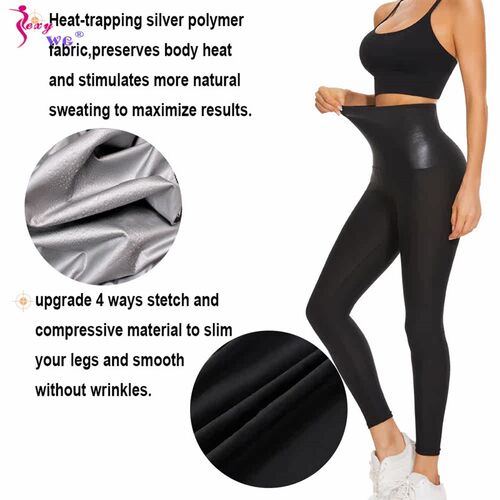SEXYWG Sauna Pants for Women Sweat Shorts Weight Loss