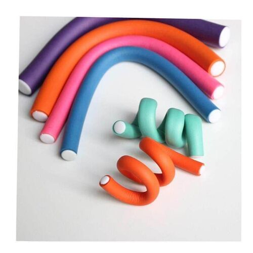 10pcs/set Beautiful And Cute Bendy Hair Curler Rollers Rubbe