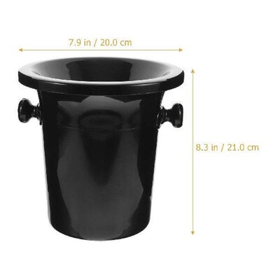 4 Pcs Spit Barrel Beverages Western Spittoons Dual Ears