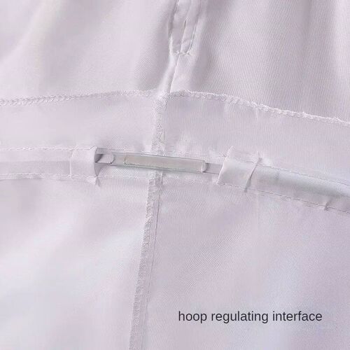 6-hoops underskirt women white a line?petticoat wedding cri