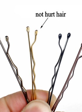 50Pcs/set Hair Clip U-shaped Hairpins Curly Wavy Grips Hairs