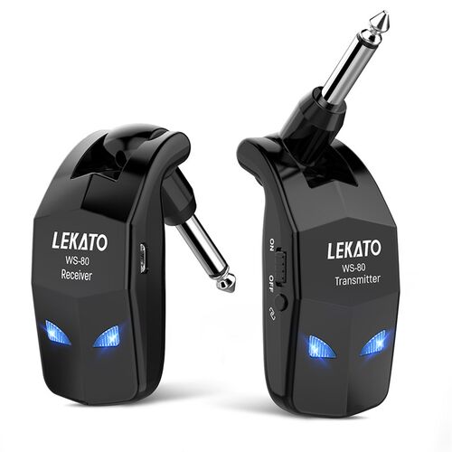 Wireless Guitar System 2.4Ghz Guitar Transmitter Rece