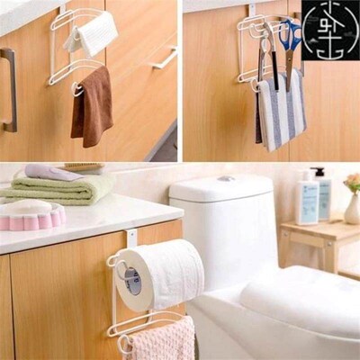 Toilet Tissue Paper Holder Shelf Bathroom kitchen Towel Roll