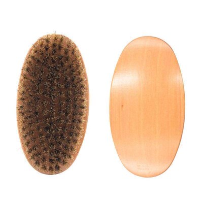Men's Oil Head Styling Hair Comb Solid Wood Beard Brush