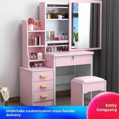Integrated dressing table cabinet bedroom dressing table