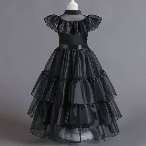 Fancy Cosplay For Girl Costume Movie Princess Mesh Dress For