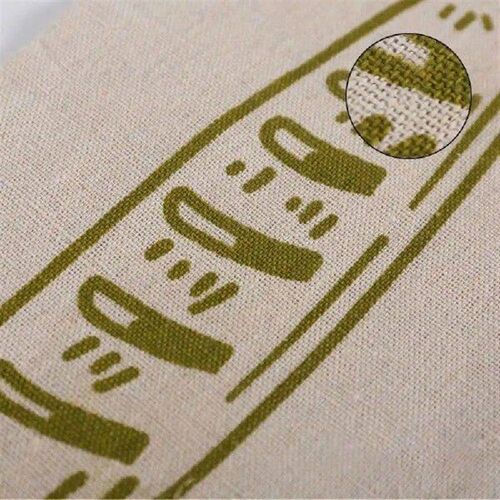 New Reusable Linen Bread Bags Homemade Portable Drawstring