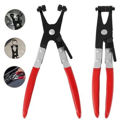 Car Remover Kit Long Reach Wire Spring Hose Clamp Pliers Aut