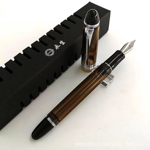 Wingsung 699 Vacuum Filling Fountain Pen High Quality Acryli