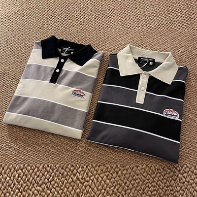 Striped  Shirts Casual Long-sleeved Women Tops Fashion Retro