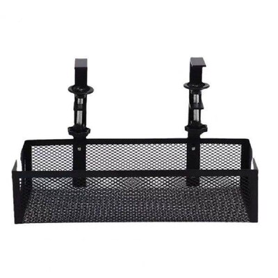 No Drilling Cable Tray Side Opening Desk Cable Organizer