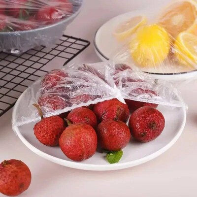 500/10PCS Disposable Food Keeping Film Kitchen Food Storage