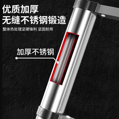Stainless steel telestcopic ladder home human step ladder