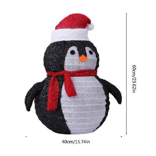 Luminous Ornament Foldable Glowing Snowman Light IP65