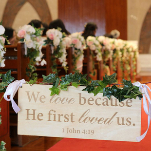 森系结婚婚礼道具迎宾指路牌迎宾区婚礼拍照道具婚礼路引指路标牌