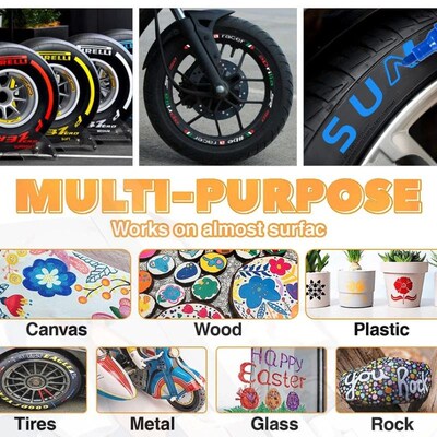 Car High Gloss Paint Touch Up Pen Cars Scratch Repair Pen Fi