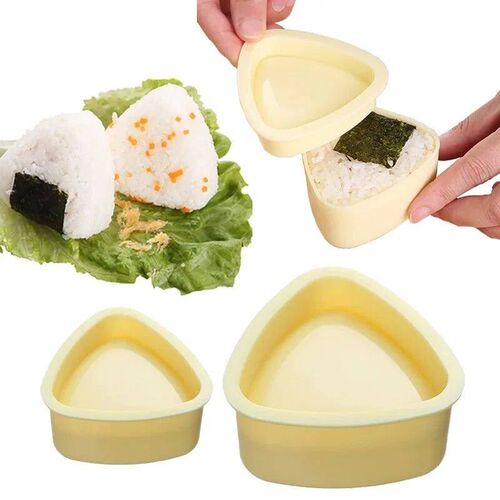Triangles Sushi Mold Onion Rice Ball Food Press Japanese Ben