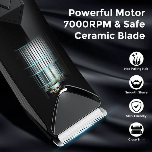 Sejoy T8S Electric Groin Hair Trimmer for Men,Rechargeable B
