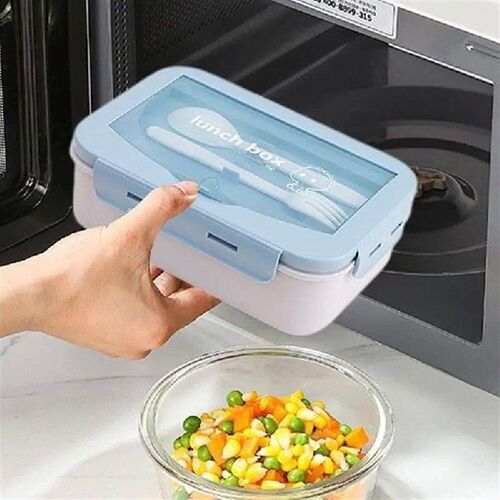 Lunch Box With Cutlery Compartment Design Food Box